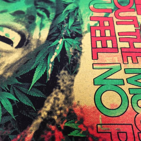 Bob Marley Shaka Wear Graphic Shirt Adult 2XL Reggae Music Tee - Picture 6 of 8